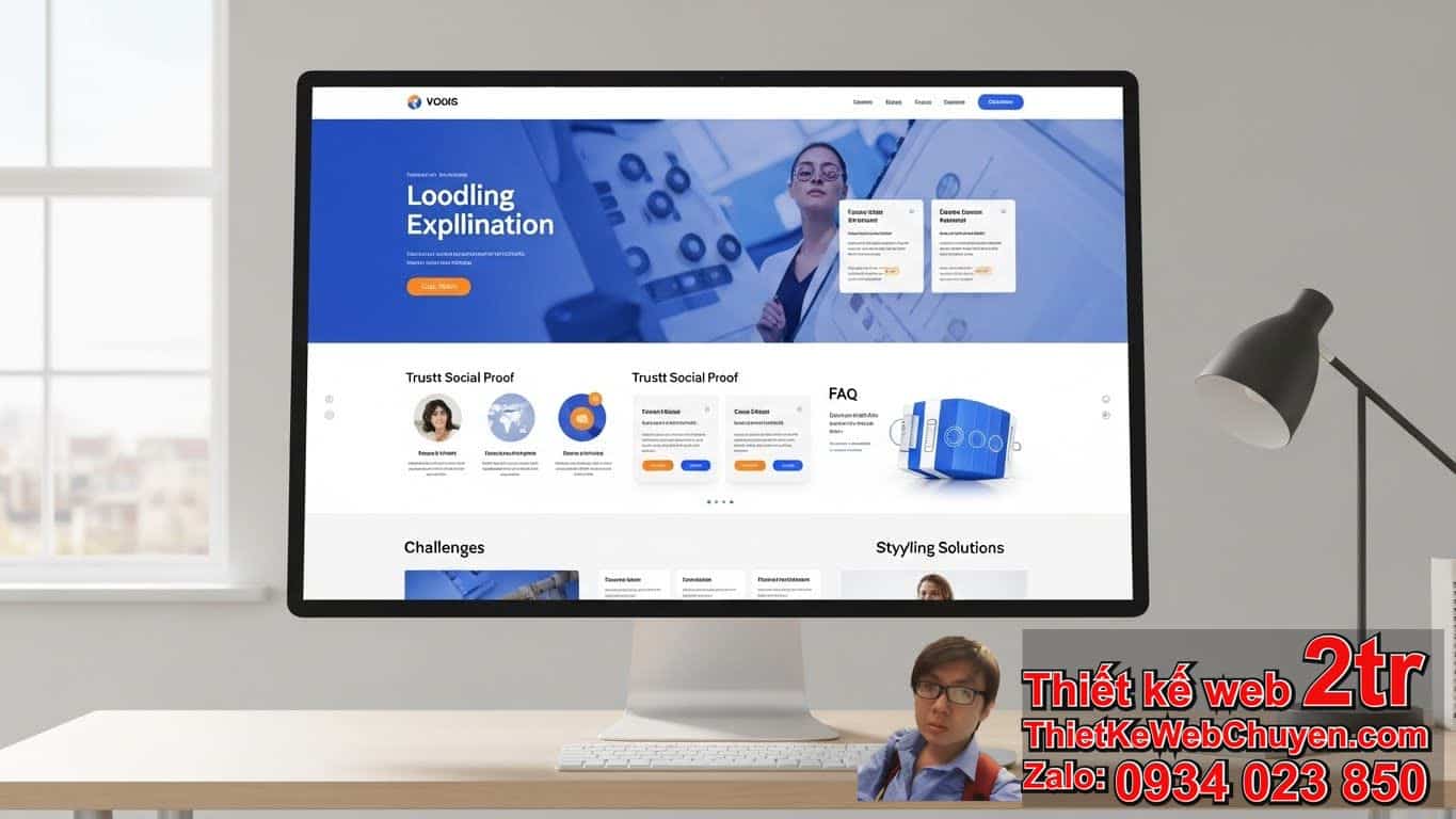 Mẫu Website Dạng Landing Dài Là Gì Và Tại Sao Nên Sử Dụng?