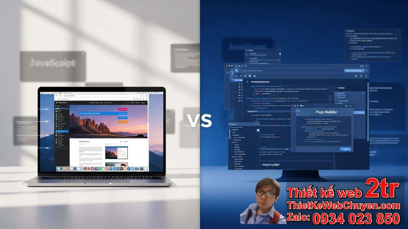 Nên dùng Theme hay Page Builder để tối ưu hiệu suất website?