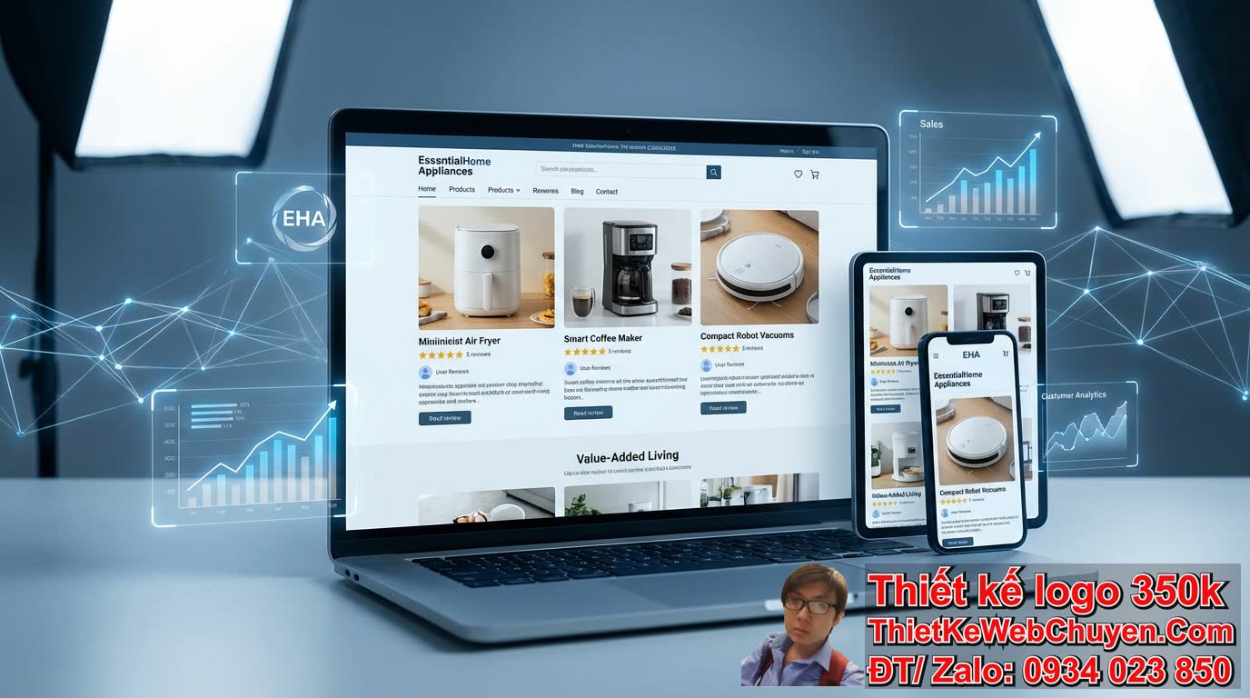 Những lợi ích vượt trội khi thiết kế web bán thiết bị đồ gia dụng giá rẻ mang
lại là gì? Những lợi ích vượt trội khi thiết kế web bán thiết bị đồ gia dụng giá rẻ mang
lại là gì?