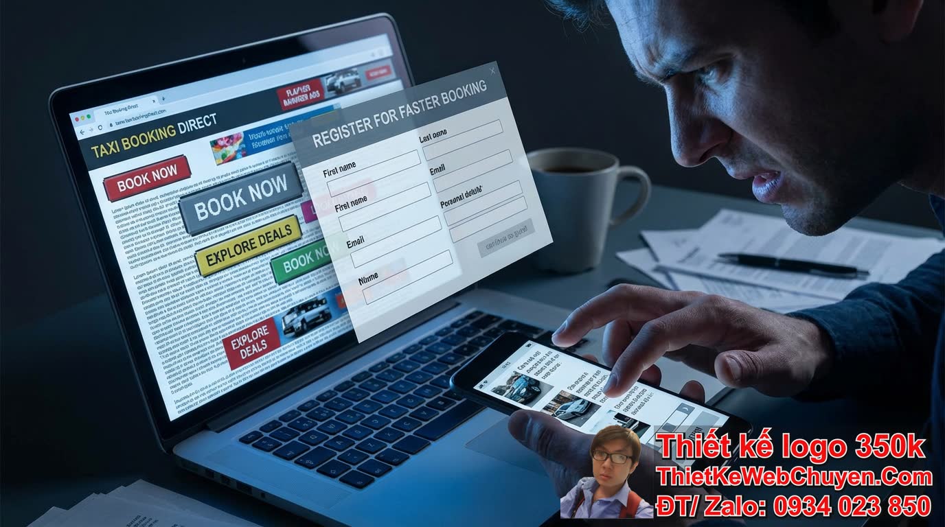 Những Lỗi Thường Gặp Khi Thiết Kế Web Taxi Về Trải Nghiệm Người Dùng (UX/UI)?