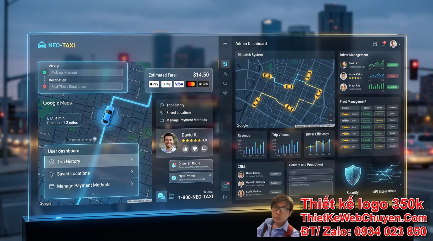 Những Tính Năng Cần Có Khi Thiết Kế Web Cho Startup Dịch Vụ Taxi Là Gì?