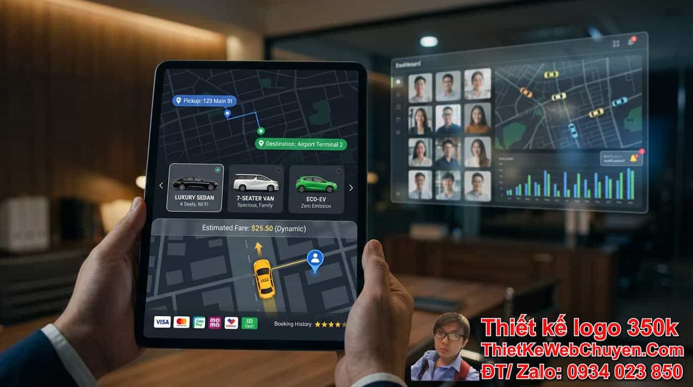 Những tính năng cốt lõi cần có khi thiết kế website taxi hiệu quả là gì?