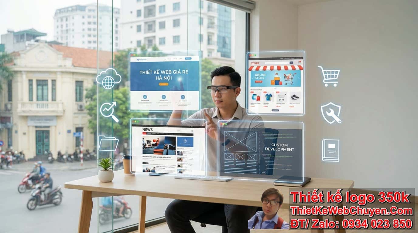 Những yếu tố nào ảnh hưởng đến giá thiết kế web giá rẻ Hà Nội?