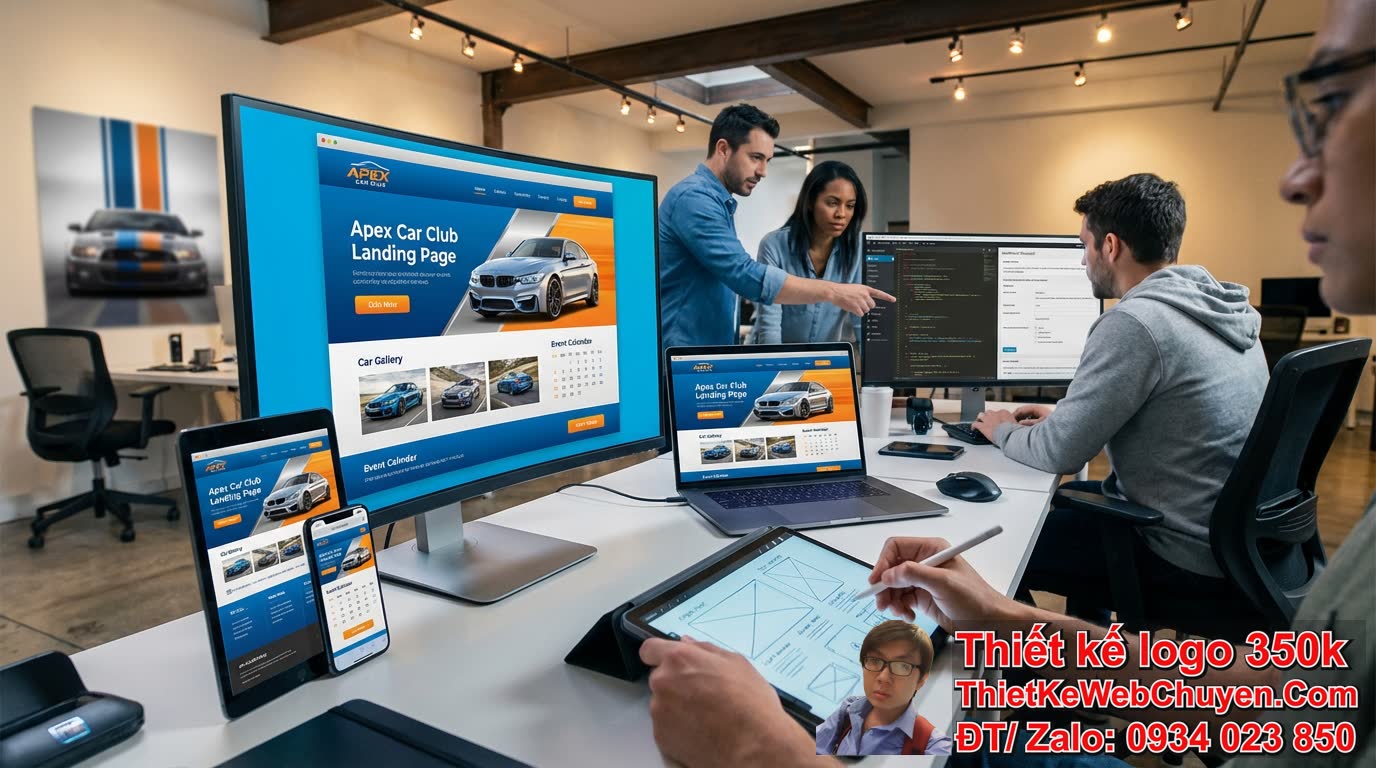 **Quy trình để *thiết kế web club dân chơi xe giá rẻ* diễn ra như thế nào?**