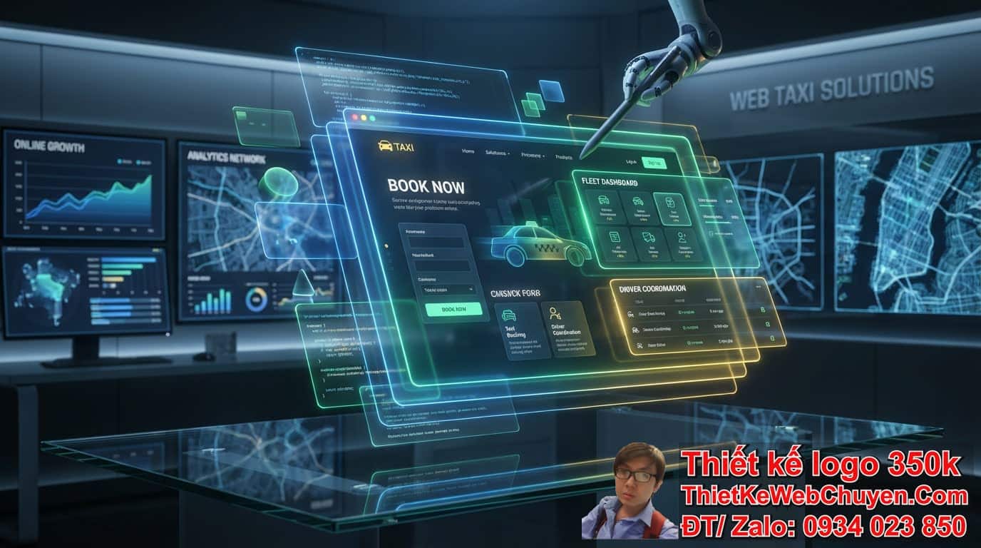Quy Trình Thiết Kế Web Dịch Vụ Taxi: Tại Sao Lại Cần Một Chiến Lược Rõ Ràng?