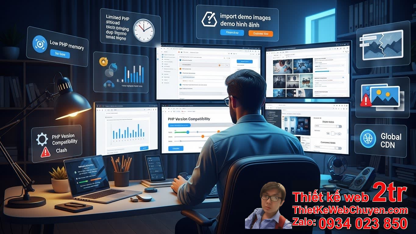 Tại sao bạn gặp lỗi import demo thiếu hình ảnh? Tại sao bạn gặp lỗi import demo thiếu hình ảnh?