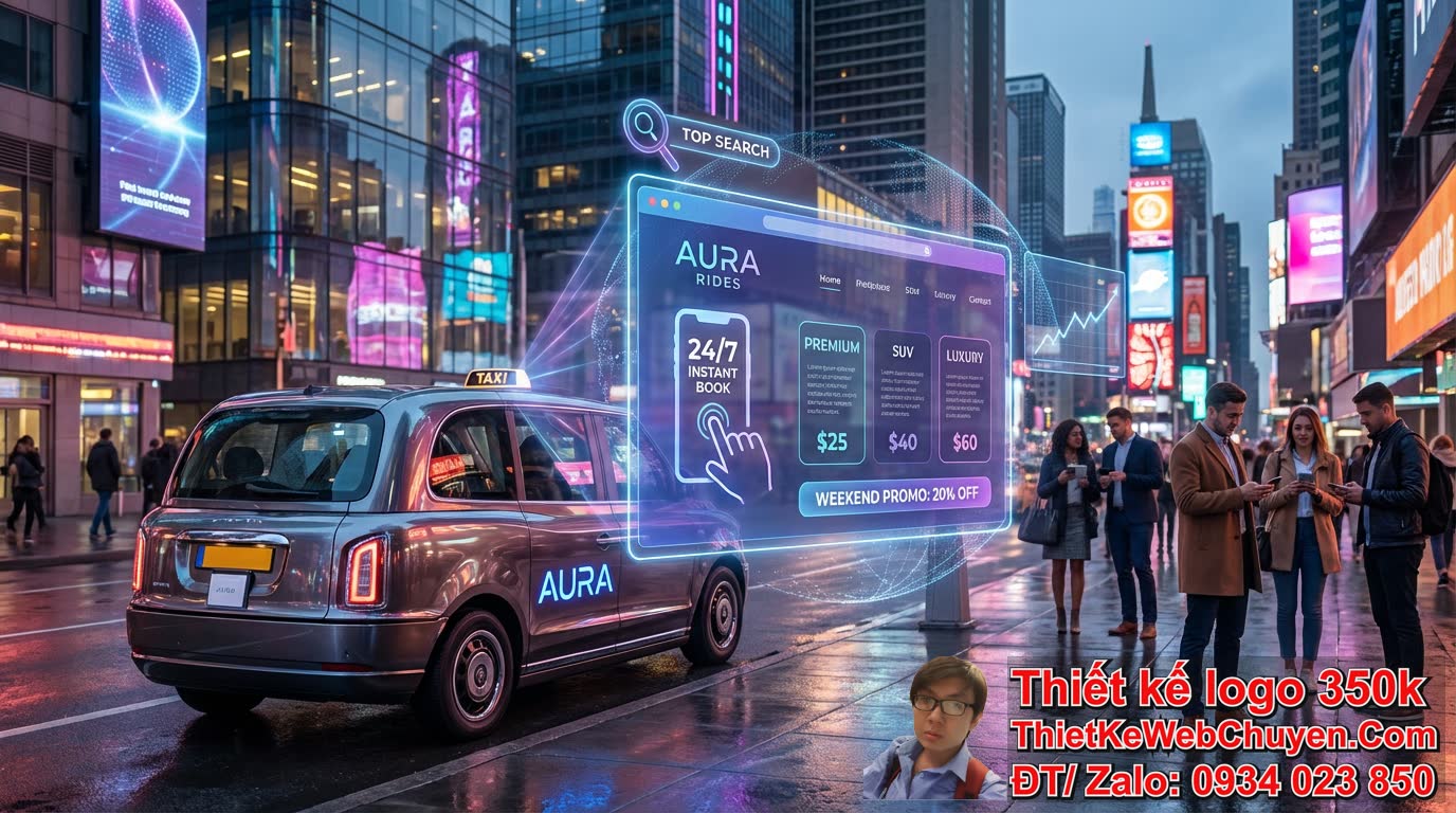 Tại sao doanh nghiệp bạn cần gói thiết kế website taxi + quản lý nội dung hàng
tháng?