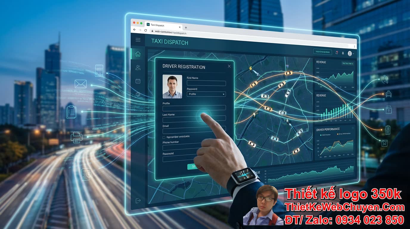 Tại sao doanh nghiệp cần đầu tư vào một thiết kế web taxi có khu vực đăng ký tài
xế chuyên nghiệp?