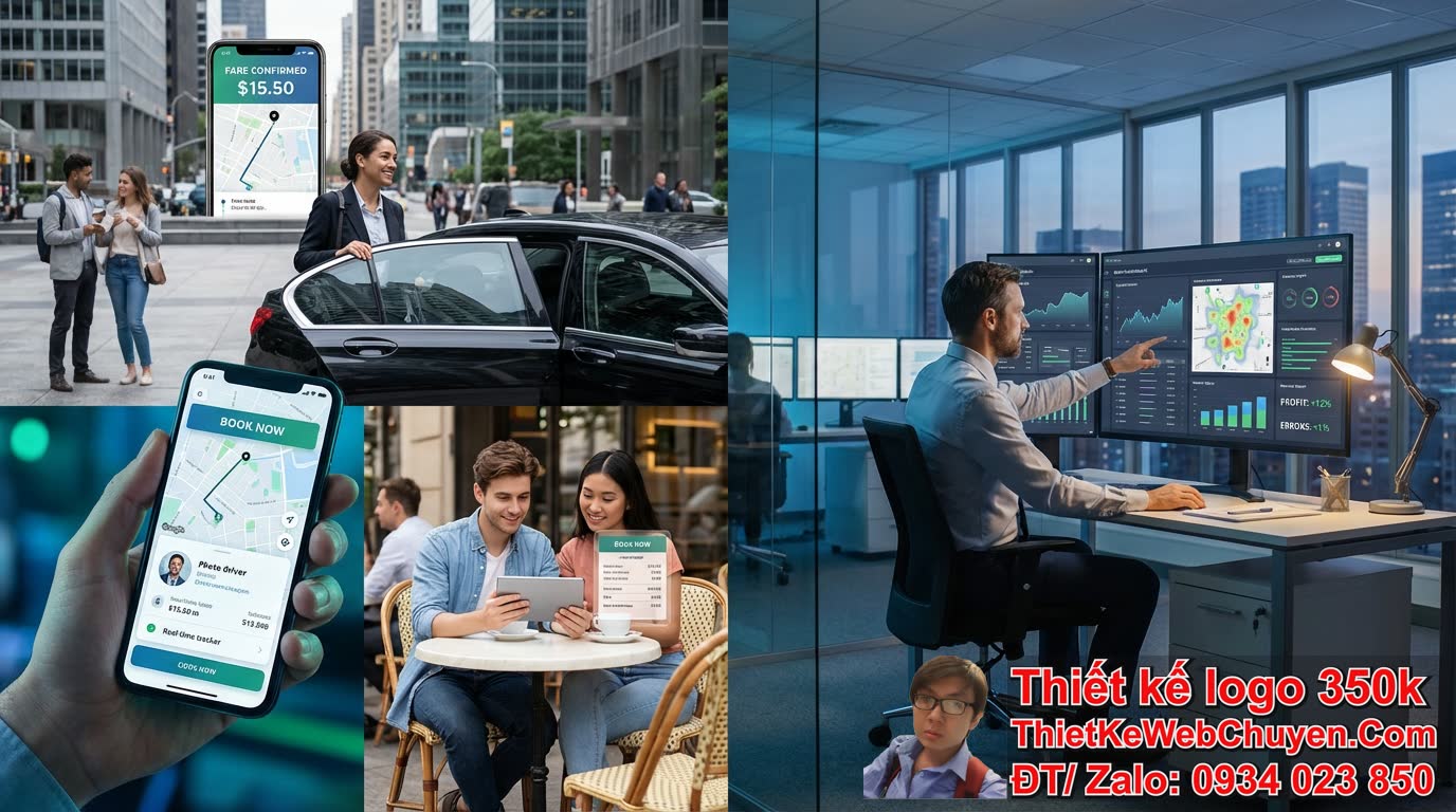 Tại sao doanh nghiệp cần thiết kế web taxi tính cước tự động?