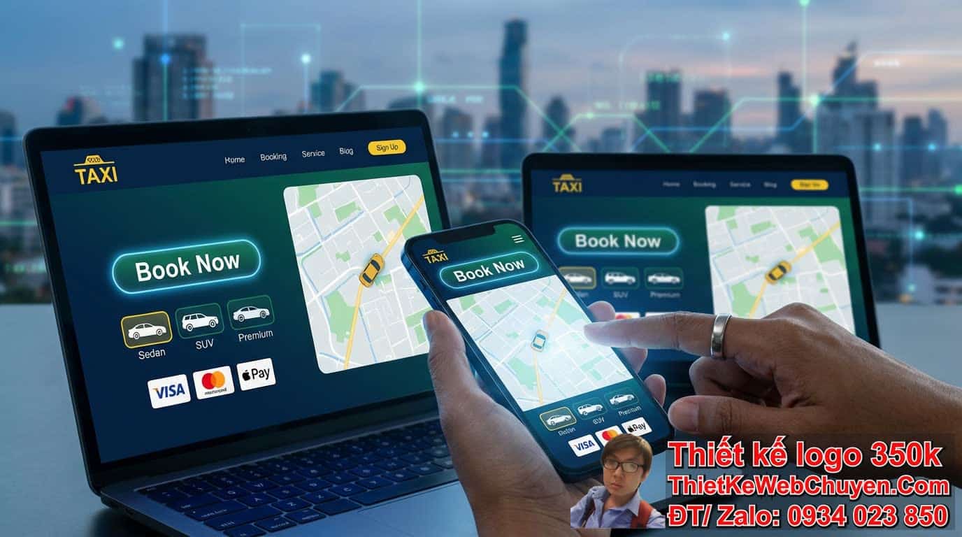Tại sao doanh nghiệp nên đầu tư vào dịch vụ thiết kế website taxi chuyên nghiệp?