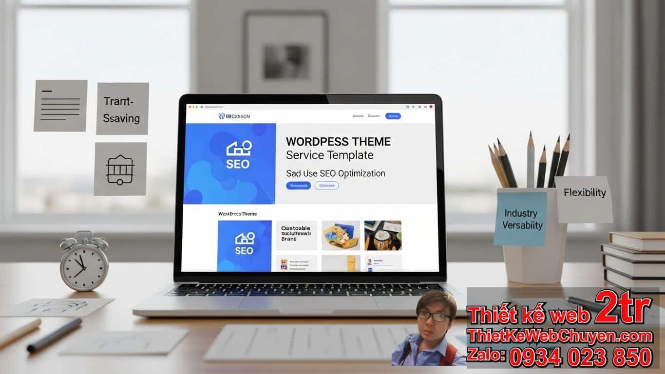 Tại Sao Lại Cần Theme WordPress Có Trang Dịch Vụ Mẫu?