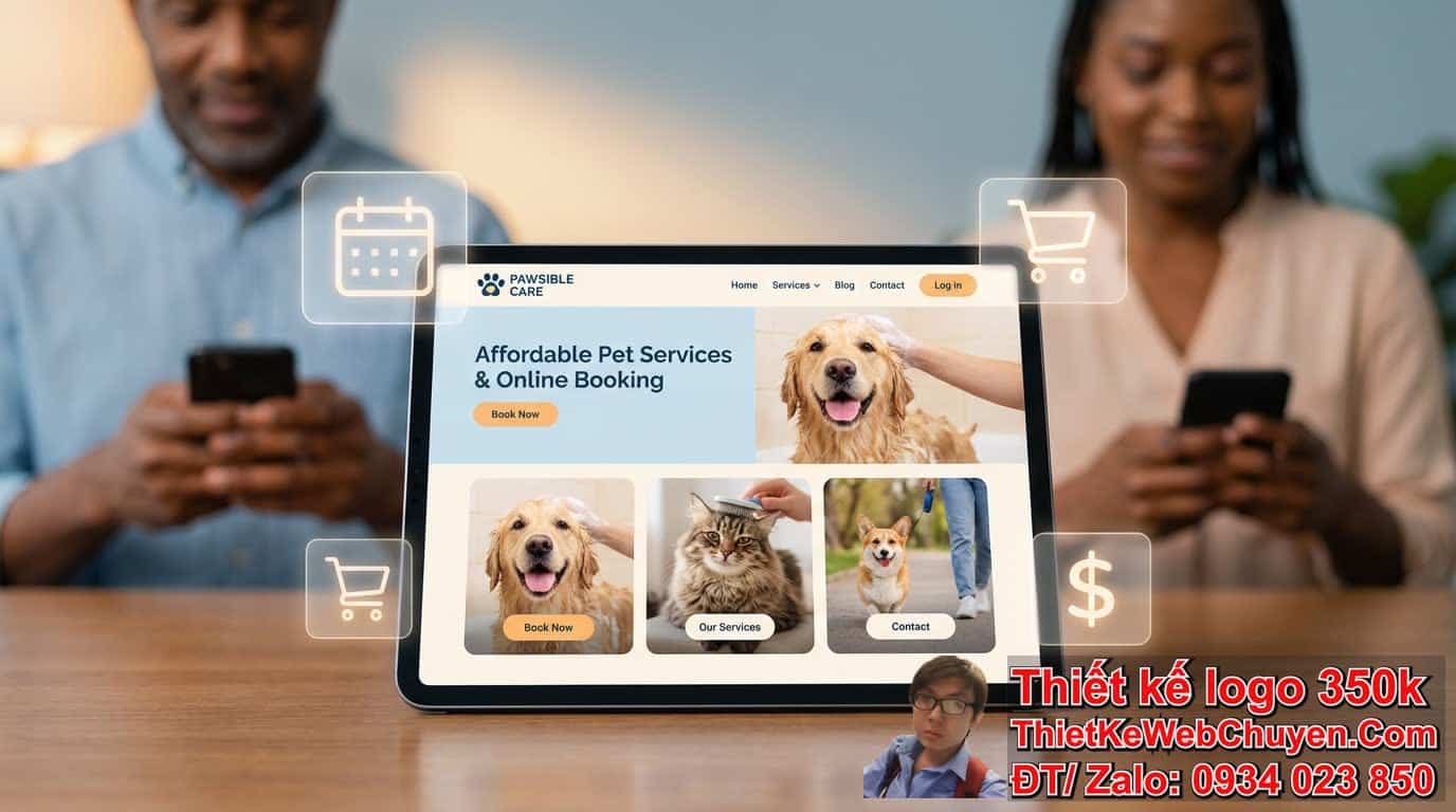 Tại sao nên đầu tư vào thiết kế web chăm sóc thú cưng pet giá rẻ? Tại sao nên đầu tư vào thiết kế web chăm sóc thú cưng pet giá rẻ?