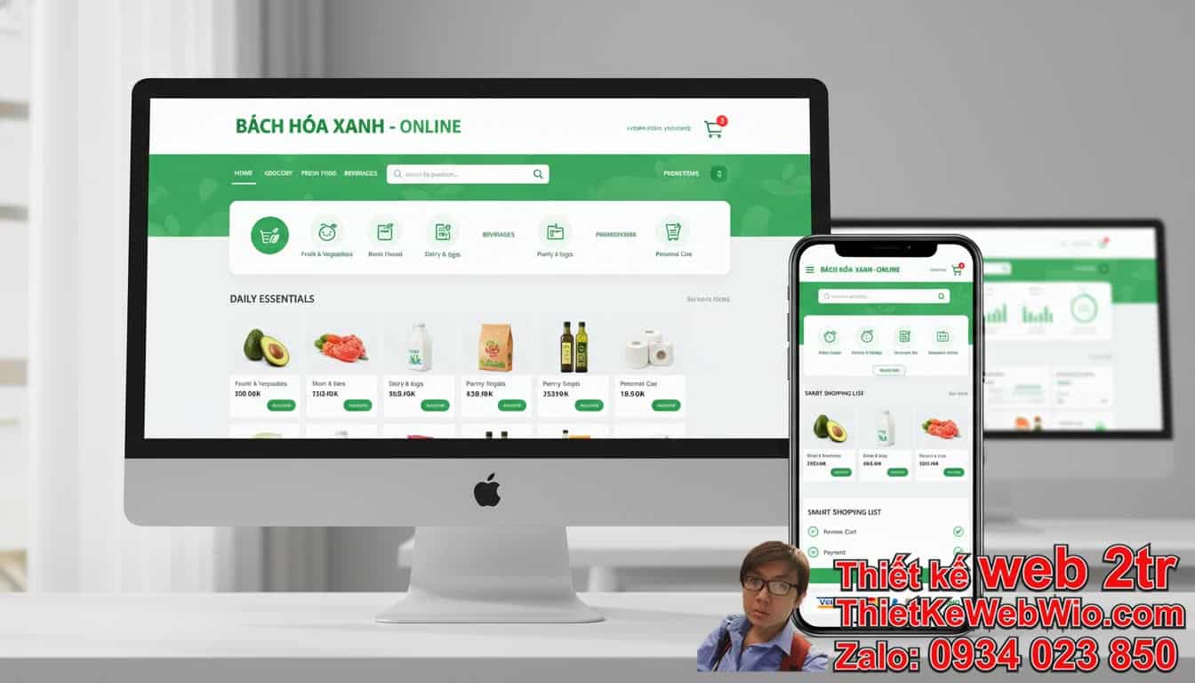 Tại sao nên thiết kế web giống Bách Hóa Xanh giá rẻ cho doanh nghiệp của bạn? Tại sao nên thiết kế web giống Bách Hóa Xanh giá rẻ cho doanh nghiệp của bạn?