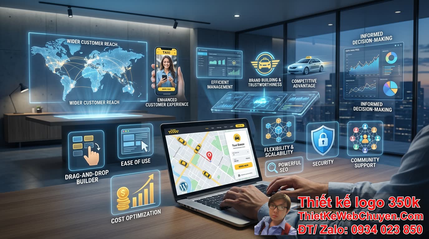 Tại sao nên thiết kế web taxi bằng WordPress cho doanh nghiệp của bạn?