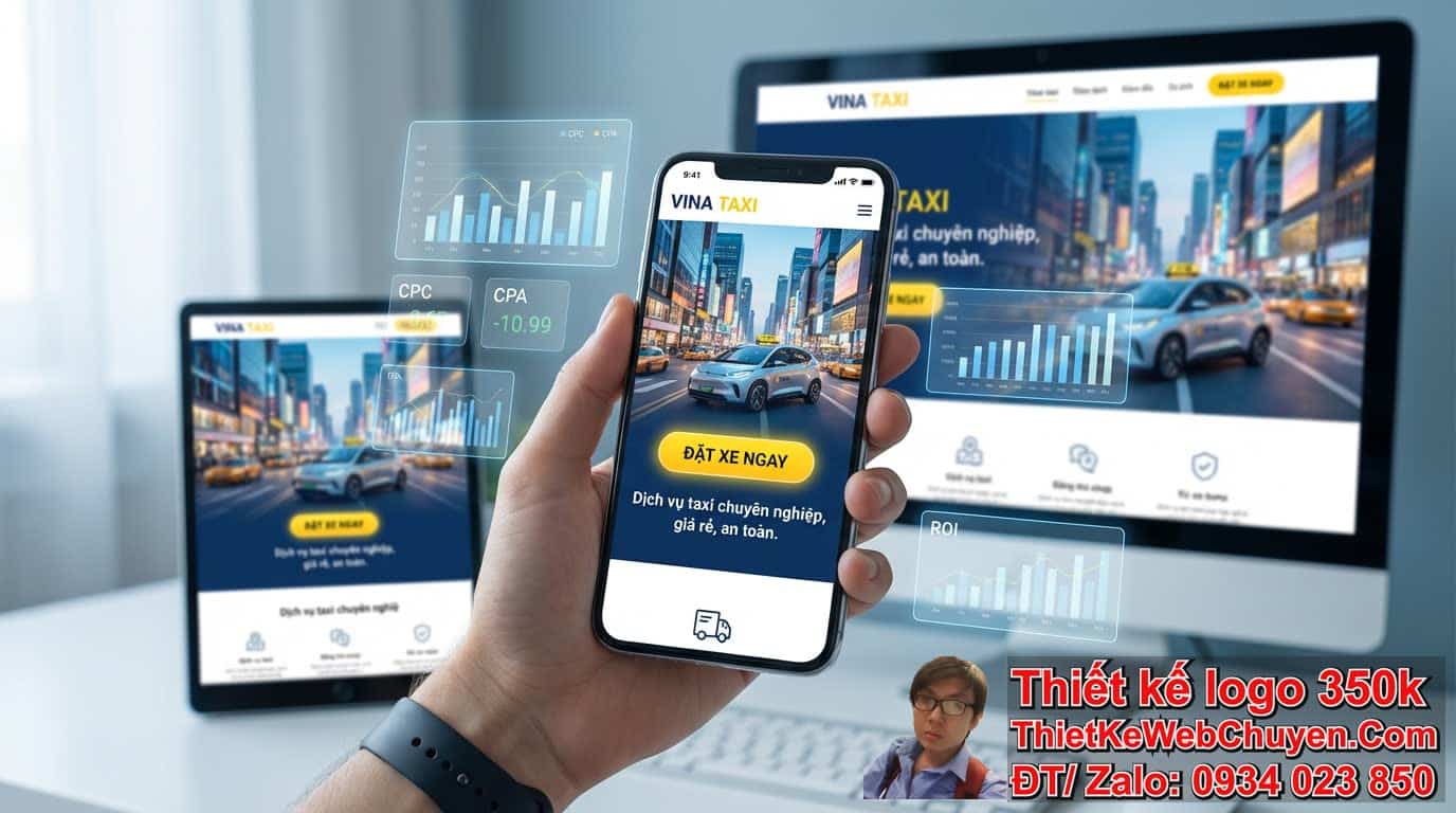 Tại sao thiết kế web taxi dạng landing page lại quan trọng cho doanh nghiệp của
bạn?