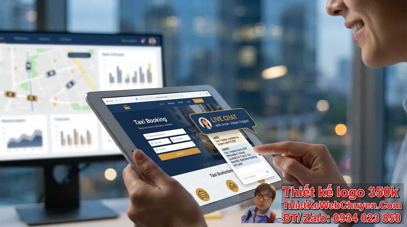 Tại sao **thiết kế web taxi tích hợp chat trực tuyến** lại là yếu tố sống còn
cho doanh nghiệp của bạn? Tại sao **thiết kế web taxi tích hợp chat trực tuyến** lại là yếu tố sống còn
cho doanh nghiệp của bạn?