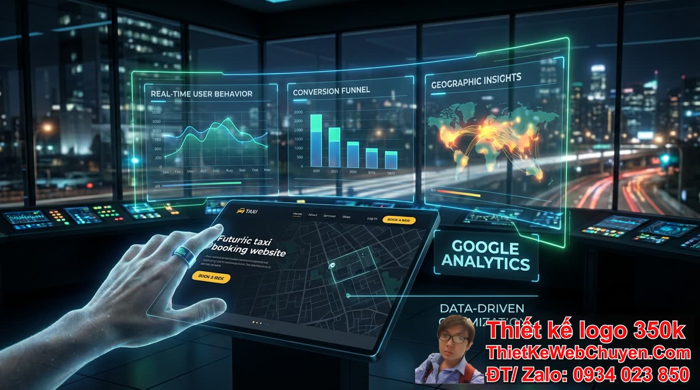 Tại sao thiết kế web taxi tích hợp Google Analytics lại quan trọng đối với doanh
nghiệp của bạn?