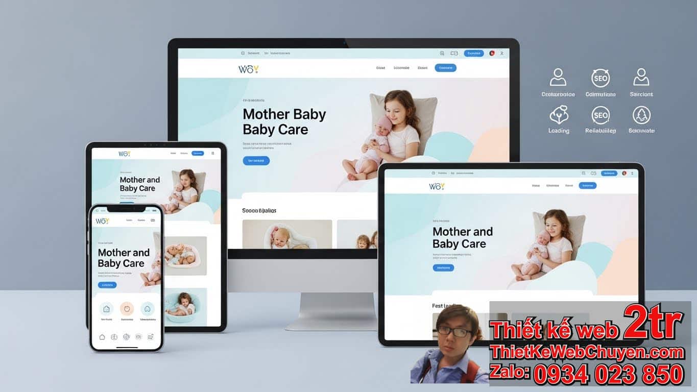 Theme WordPress Dịch Vụ Chăm Sóc Mẹ và Bé: Tại Sao Lại Quan Trọng Đối Với Doanh
Nghiệp Của Bạn?