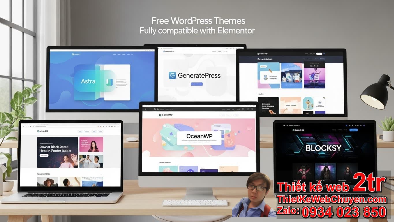 Theme WordPress Free Tương Thích Elementor Là Gì và Tại Sao Nó Quan Trọng?