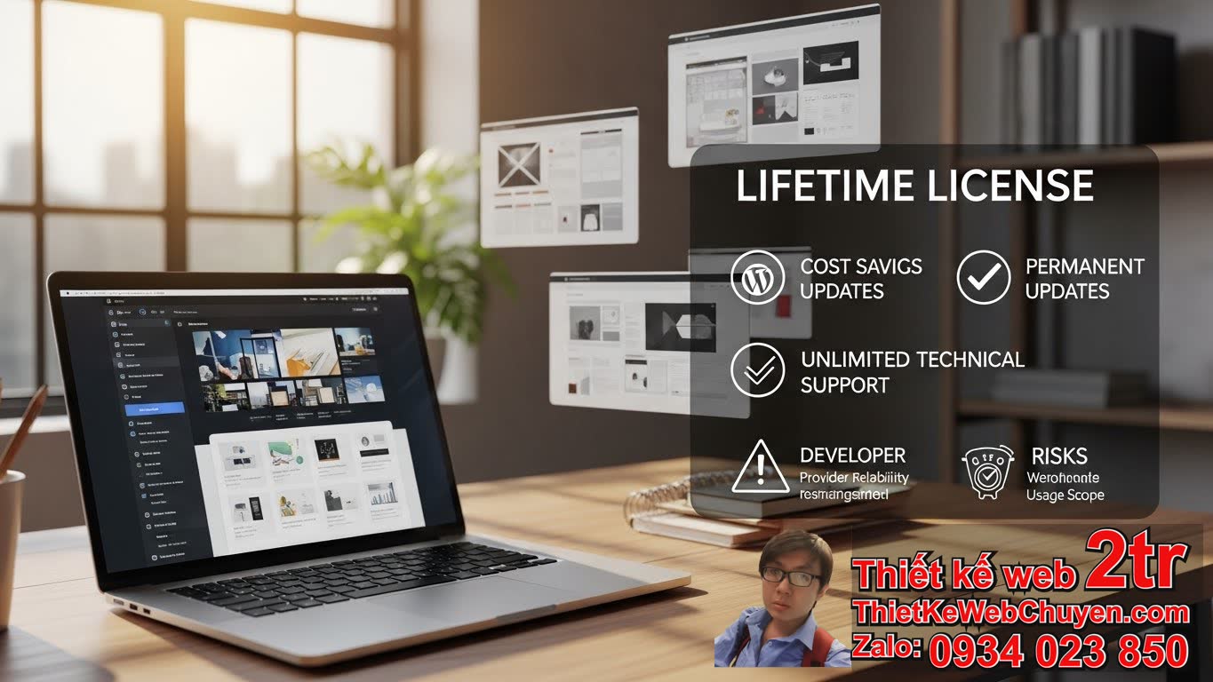 Theme WordPress Lifetime License là gì và tại sao bạn cần nó? Theme WordPress Lifetime License là gì và tại sao bạn cần nó?