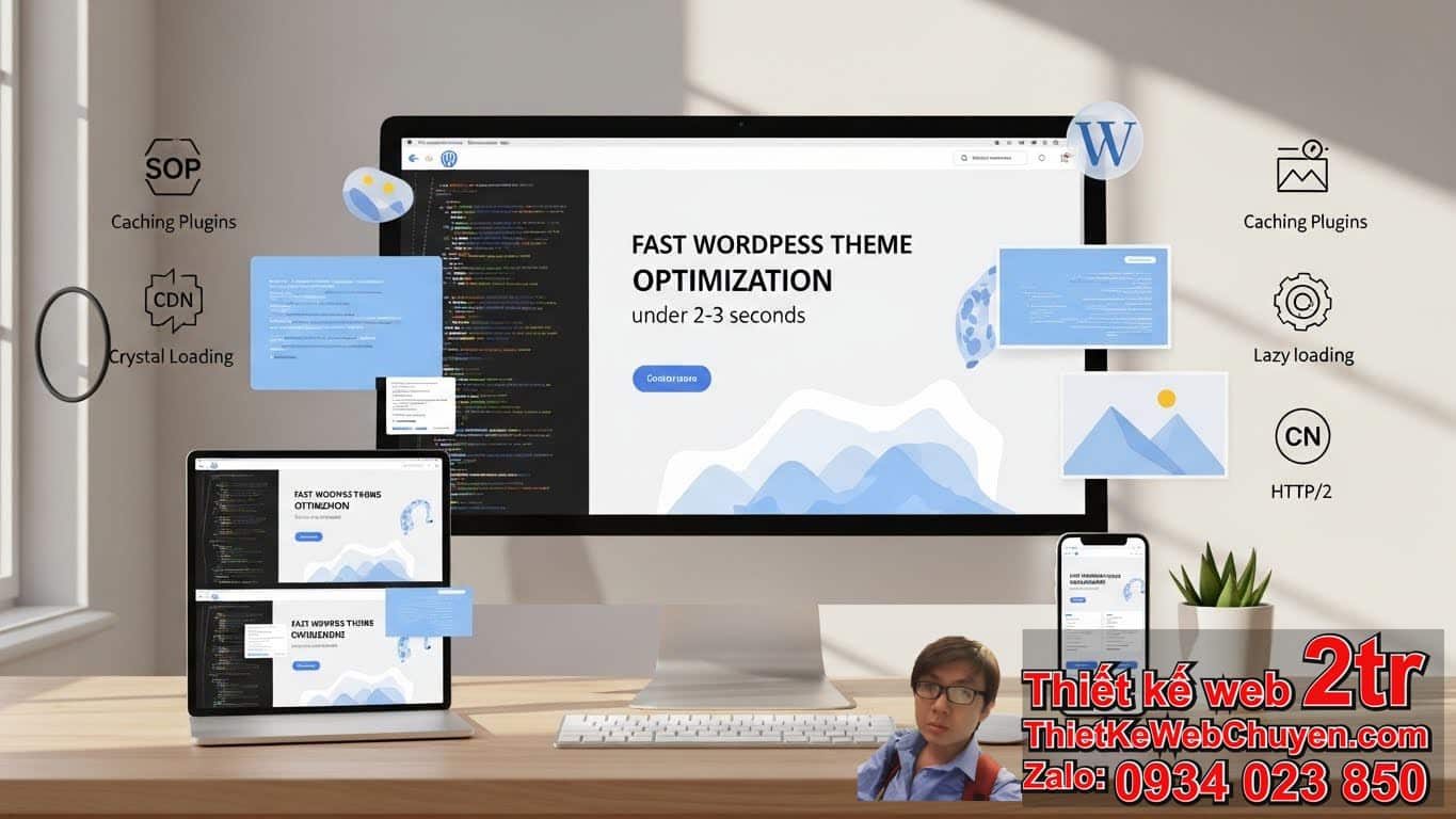 Theme WordPress Nhanh: Tối Ưu Hóa Tăng Tốc Website Của Bạn Ngay Hôm Nay Theme WordPress Nhanh: Tối Ưu Hóa Tăng Tốc Website Của Bạn Ngay Hôm Nay