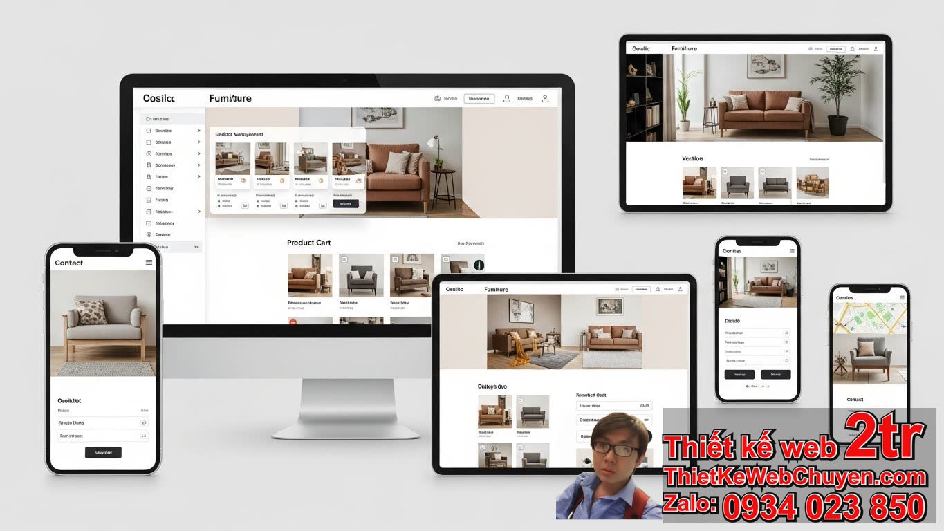 Thiết kế web bán hàng nội thất bao nhiêu tiền cho các gói cơ bản? Thiết kế web bán hàng nội thất bao nhiêu tiền cho các gói cơ bản?