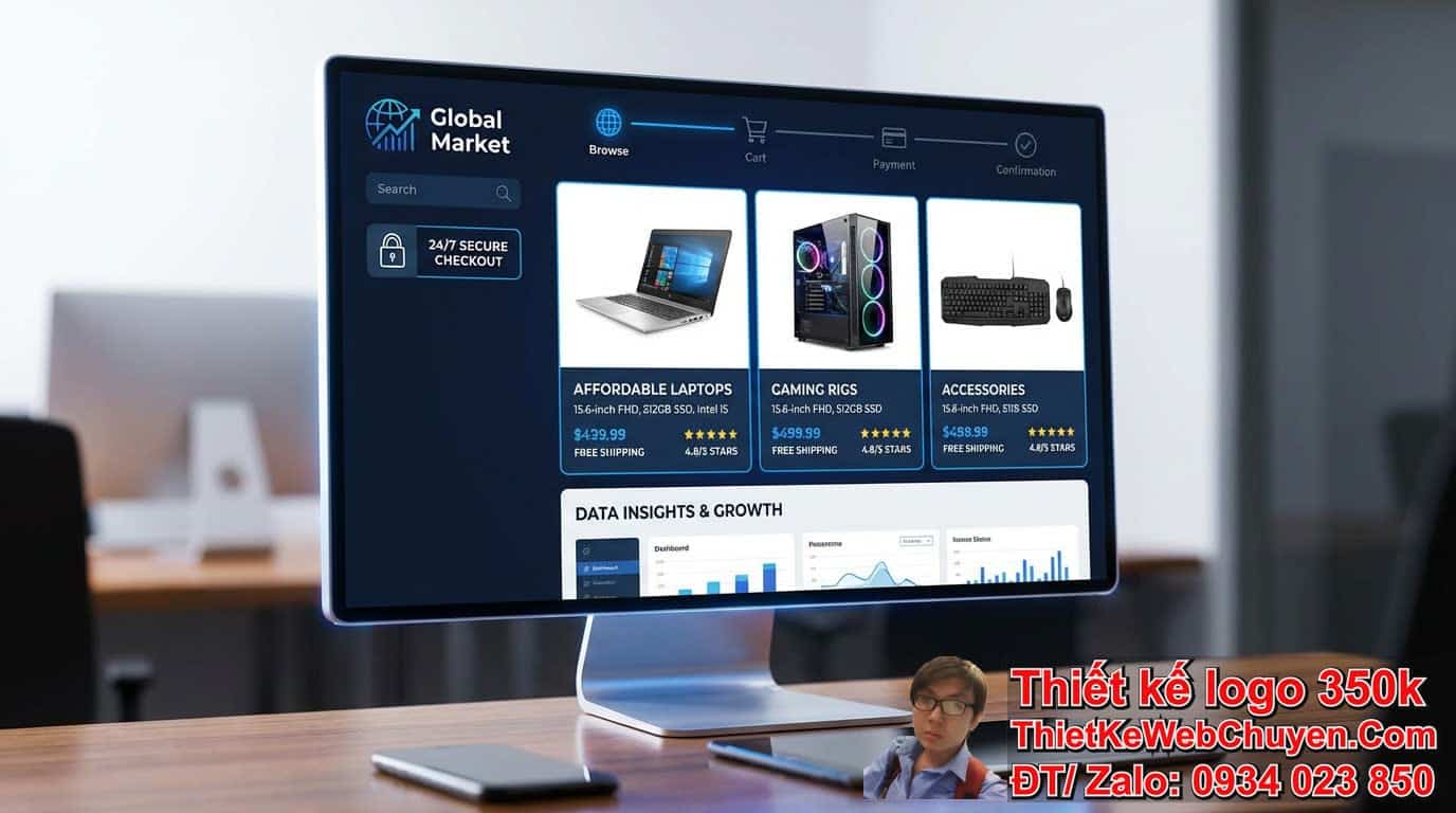 Thiết kế web bán máy tính giá rẻ có những lợi ích gì? Thiết kế web bán máy tính giá rẻ có những lợi ích gì?