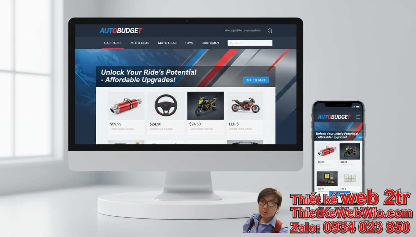 Thiết kế web bán Đồ chơi xe hơi xe máy giá rẻ: Vì sao đây là lựa chọn thông minh
cho doanh nghiệp của bạn? Thiết kế web bán Đồ chơi xe hơi xe máy giá rẻ: Vì sao đây là lựa chọn thông minh
cho doanh nghiệp của bạn?