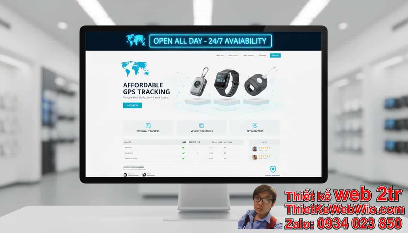 Thiết kế web bán thiết bị định vị GPS giá rẻ là gì và tại sao nó quan trọng? Thiết kế web bán thiết bị định vị GPS giá rẻ là gì và tại sao nó quan trọng?