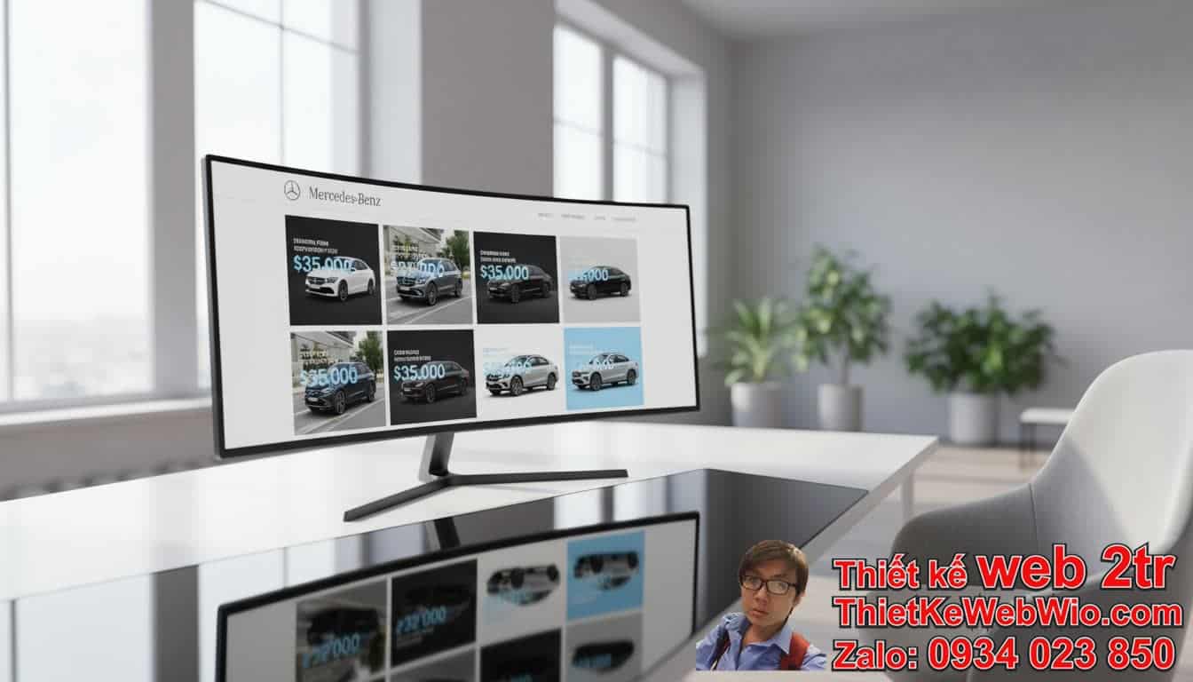 Thiết kế web bán xe oto Mercedes giá rẻ: Tại sao lại quan trọng cho showroom của
bạn? Thiết kế web bán xe oto Mercedes giá rẻ: Tại sao lại quan trọng cho showroom của
bạn?