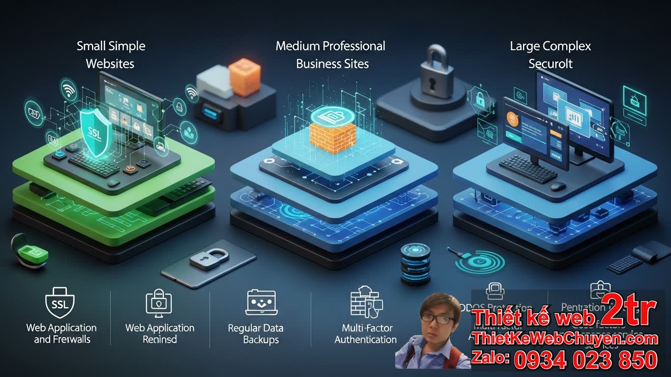 Thiết kế web có bảo mật chống hack bao nhiêu tiền và các yếu tố ảnh hưởng?