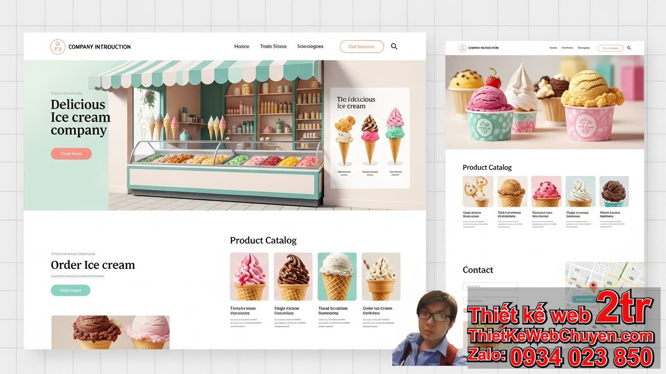 Thiết kế web công ty kem bao nhiêu tiền cho một website cơ bản? Thiết kế web công ty kem bao nhiêu tiền cho một website cơ bản?