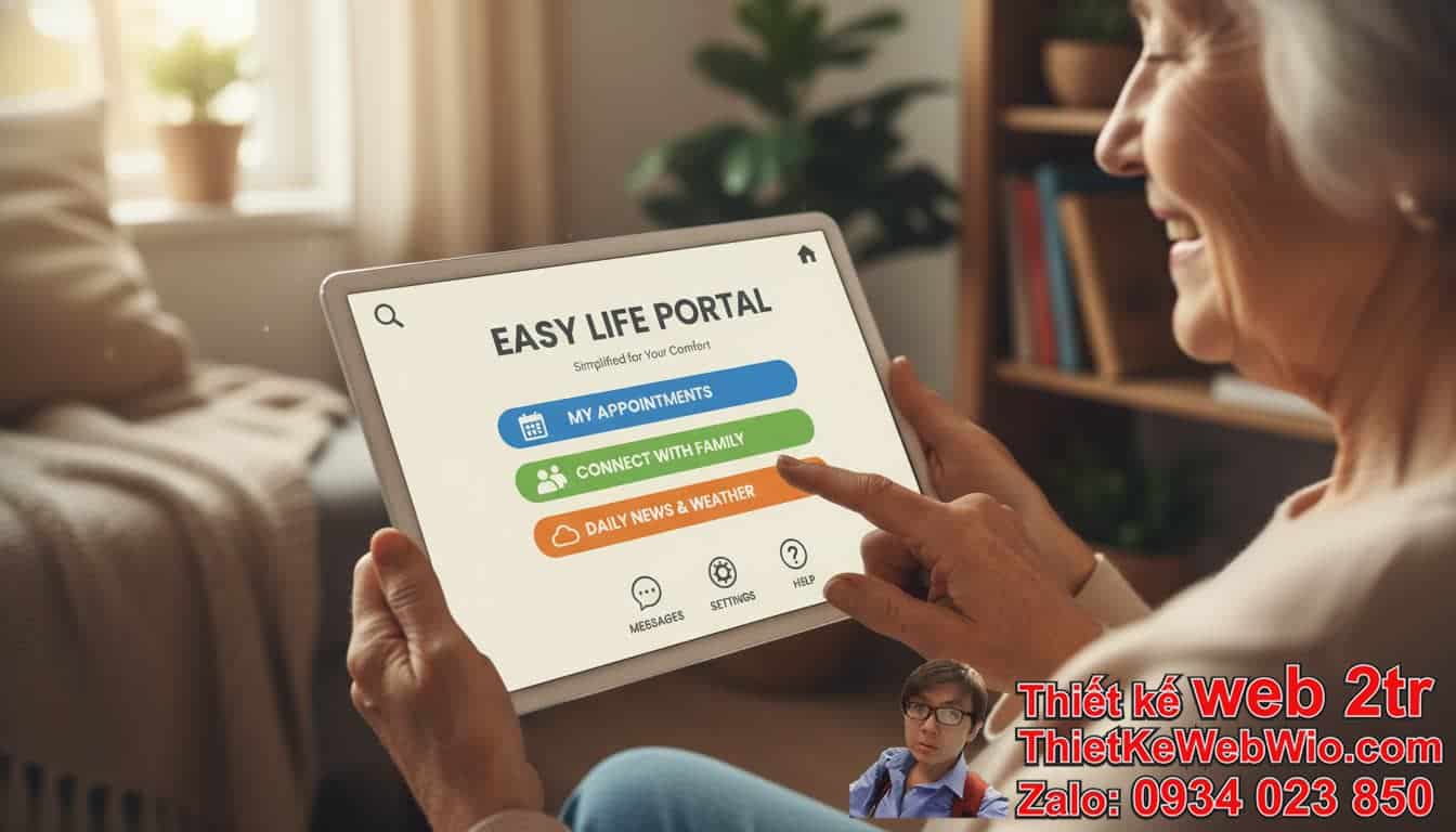 Thiết Kế Web Giá Rẻ Phù Hợp Khách Hàng Lớn Tuổi Có Thực Sự Khả Thi?
