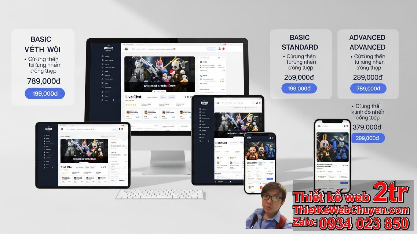 Thiết kế web shop đồ chơi mô hình bao nhiêu tiền? Tổng quan chi phí Thiết kế web shop đồ chơi mô hình bao nhiêu tiền? Tổng quan chi phí