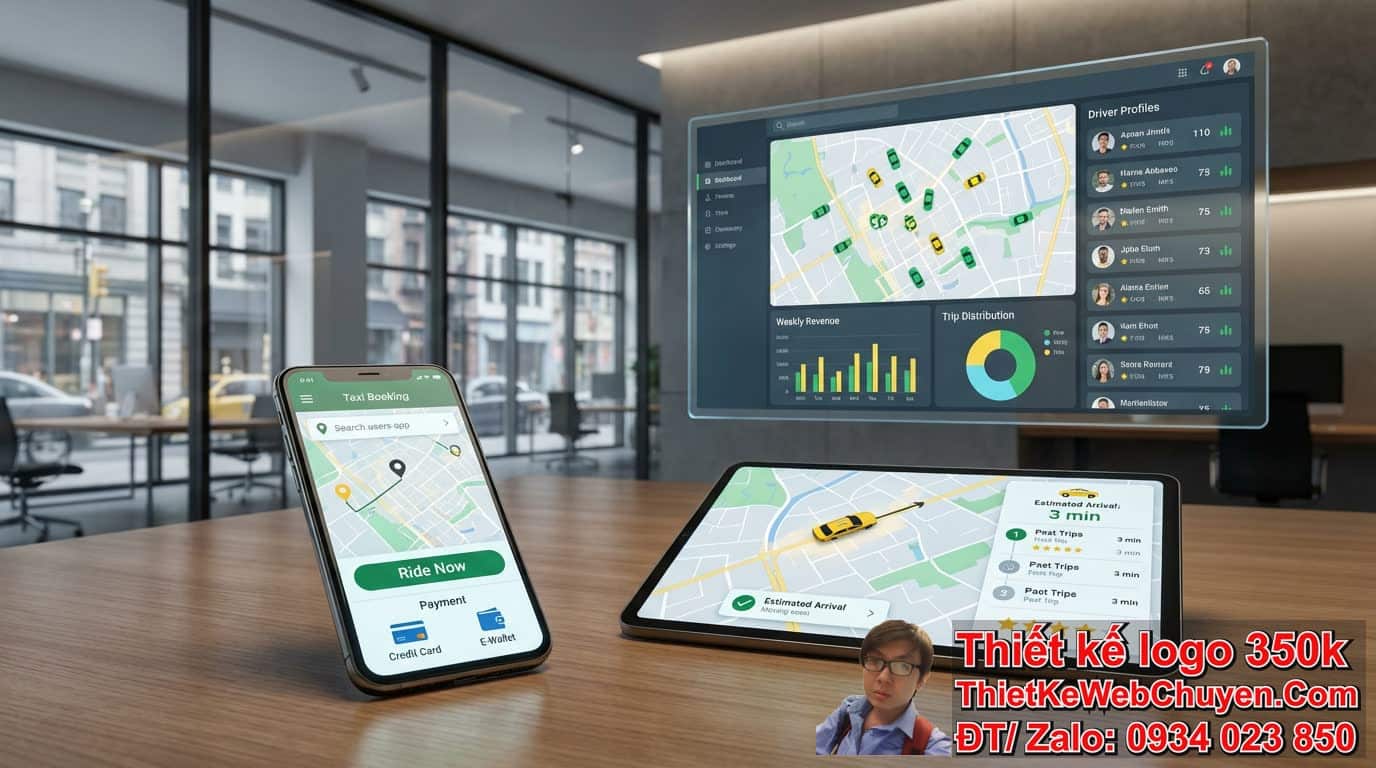 Thiết Kế Web Taxi Có Hệ Thống Quản Lý Đơn Đặt Xe Mang Lại Lợi Ích Gì Cho Doanh
Nghiệp Của Bạn? Thiết Kế Web Taxi Có Hệ Thống Quản Lý Đơn Đặt Xe Mang Lại Lợi Ích Gì Cho Doanh
Nghiệp Của Bạn?