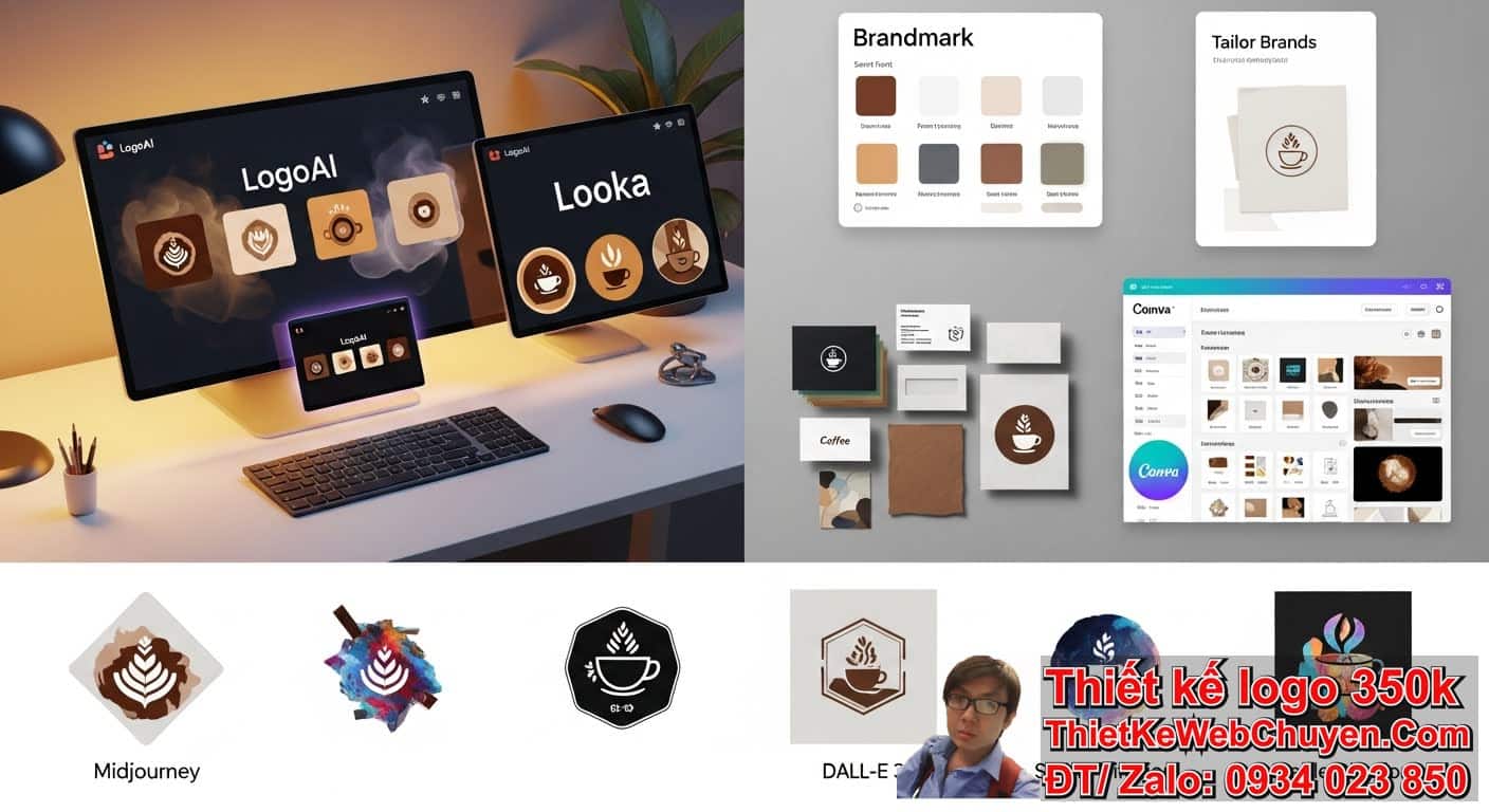 2. Các công cụ AI hàng đầu để thiết kế logo cafe 2. Các công cụ AI hàng đầu để thiết kế logo cafe