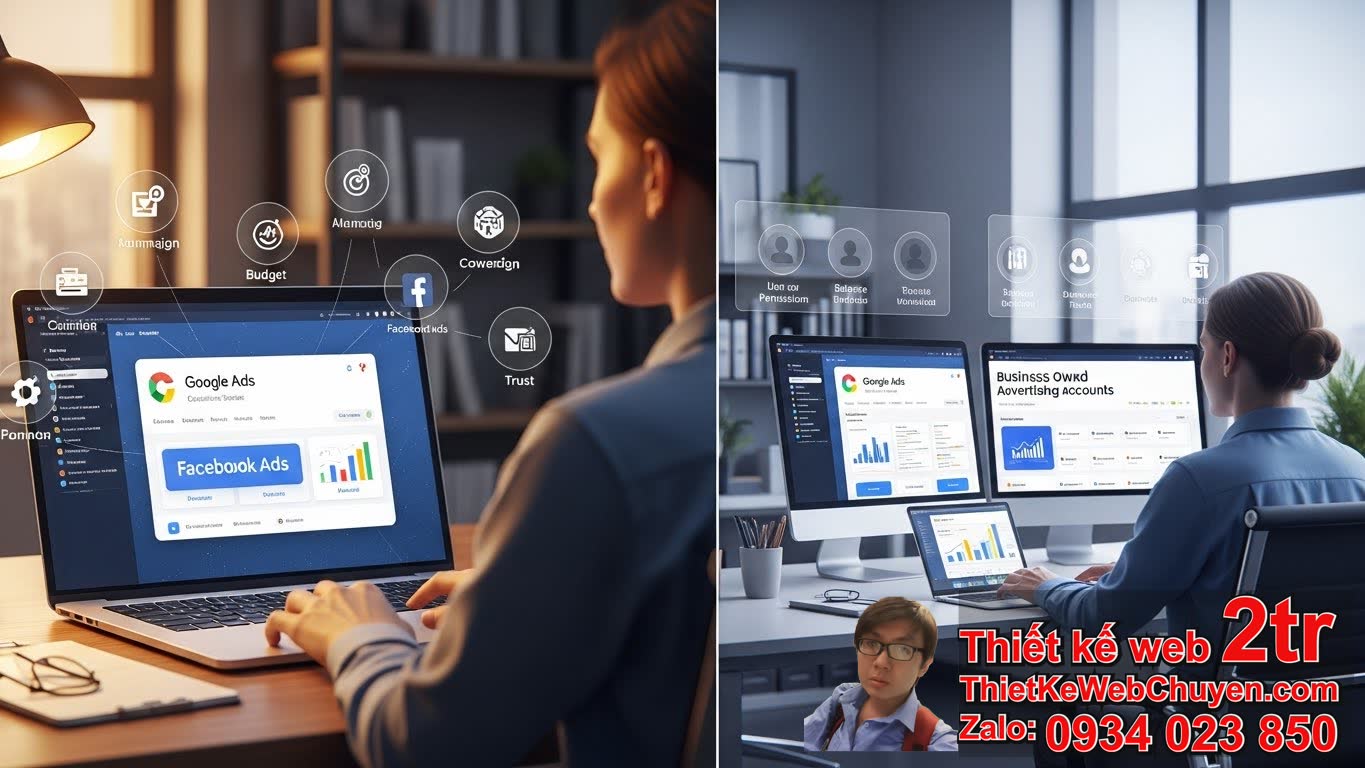 Freelancer giữ tài khoản quảng cáo: Các lựa chọn phổ biến là gì?
