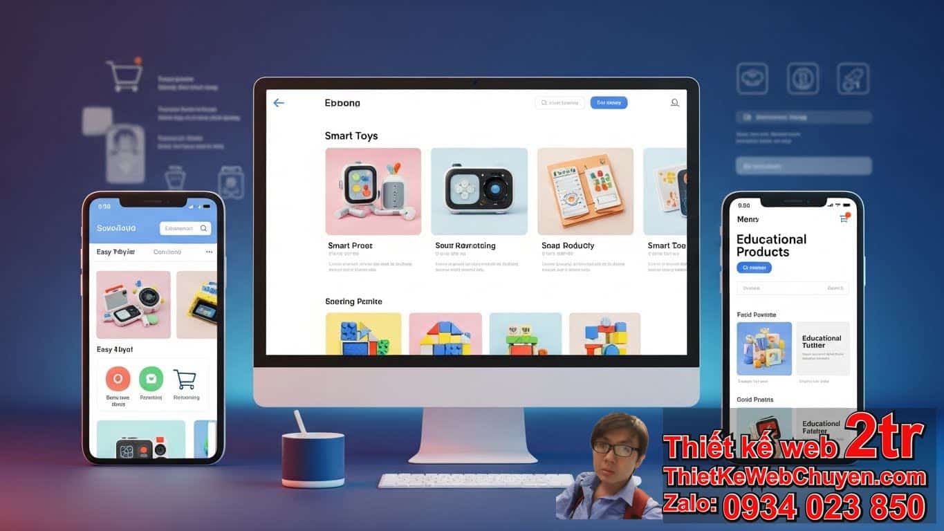 agency thiết kế web bán dụng cụ học tập và đồ chơi thông minh: Tại Sao Lại Quan
Trọng Đối Với Doanh Nghiệp Của Bạn?