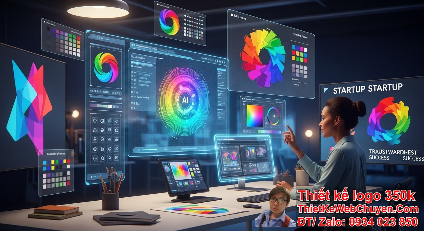 AI gợi ý màu sắc logo theo tâm lý màu hoạt động như thế nào? AI gợi ý màu sắc logo theo tâm lý màu hoạt động như thế nào?