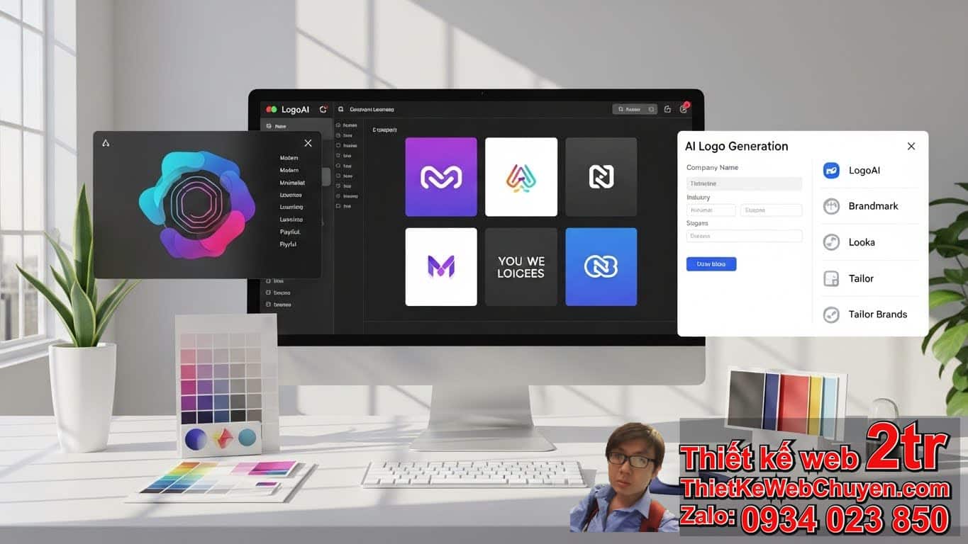 AI tạo logo cho website: Khai phá tiềm năng sáng tạo không giới hạn AI tạo logo cho website: Khai phá tiềm năng sáng tạo không giới hạn