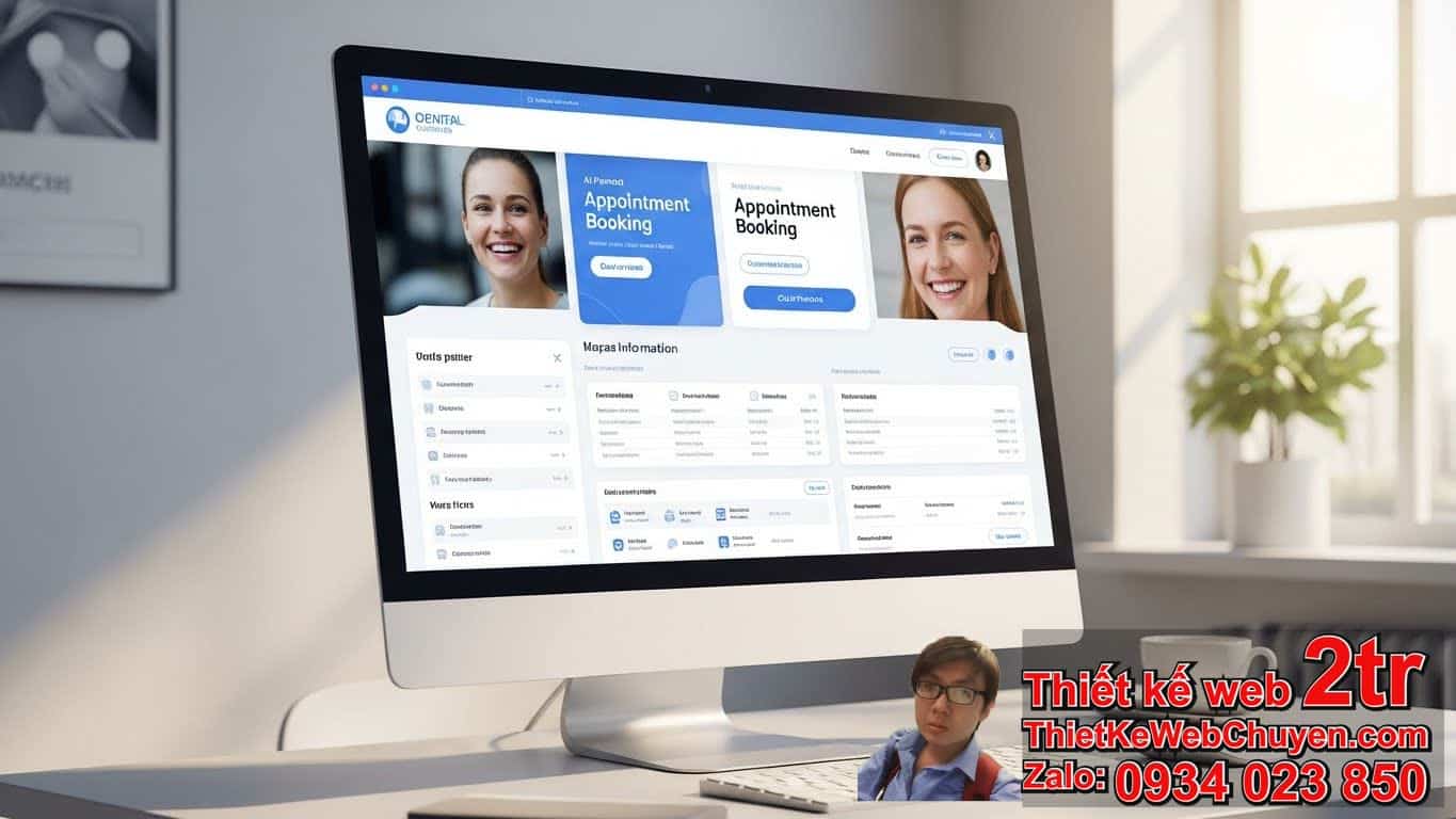 AI tạo website nha khoa đặt lịch: Là gì và tại sao cần thiết?