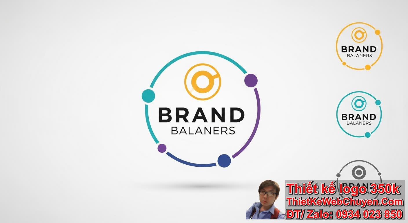 Bí quyết để có một thiết kế logo bằng AI hình tròn ấn tượng