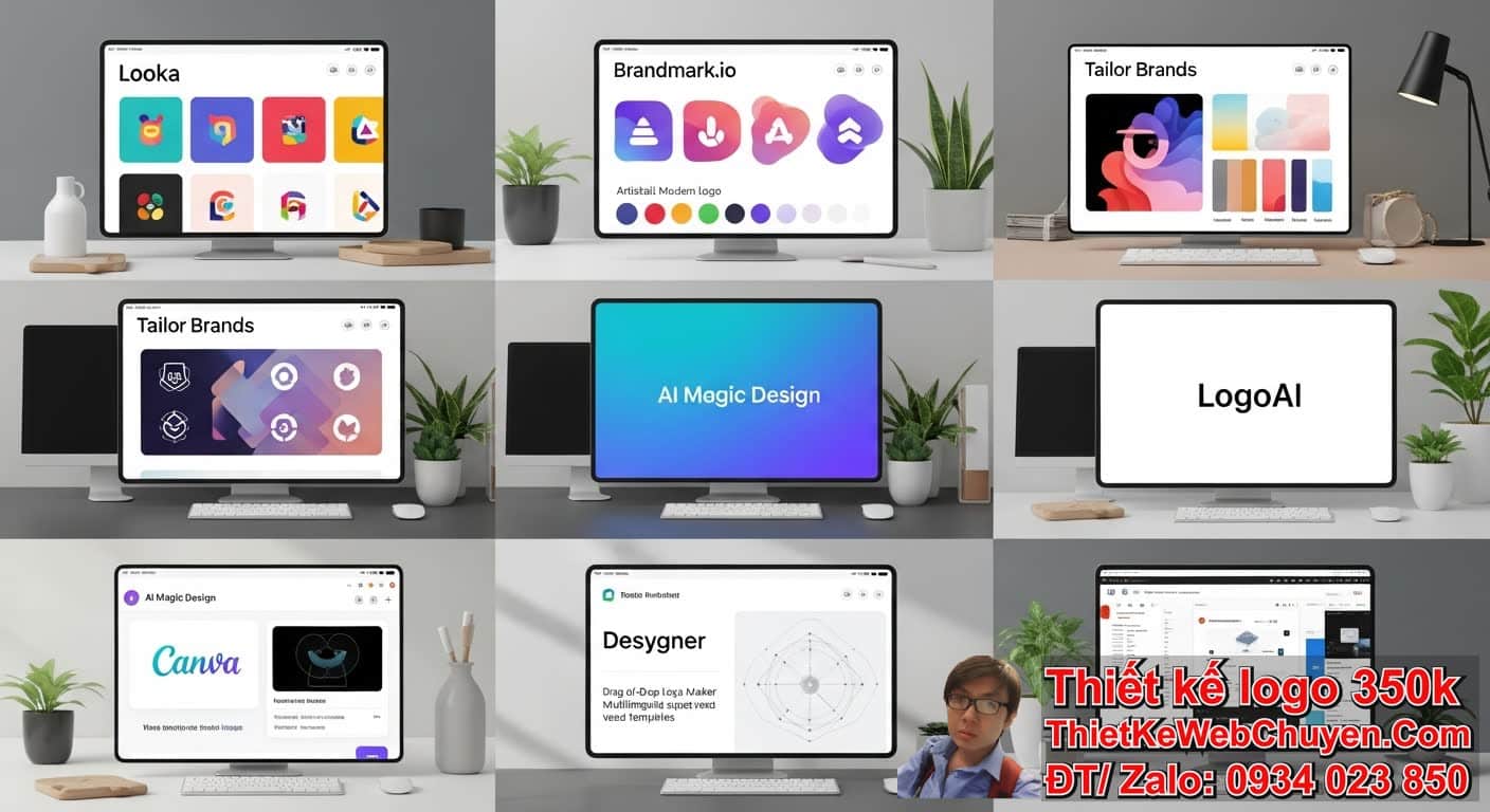 Các Công Cụ Thiết Kế Logo Bằng AI Nổi Bật Hiện Nay Các Công Cụ Thiết Kế Logo Bằng AI Nổi Bật Hiện Nay