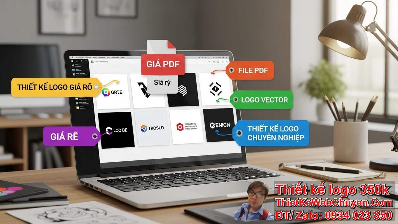 Các từ khóa liên quan đến thiết kế logo giá rẻ file PDF