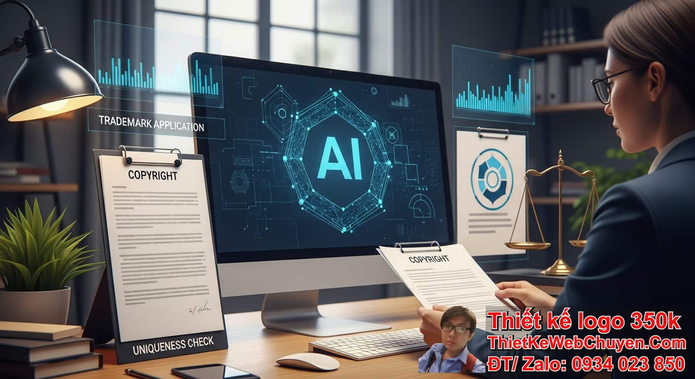 Cần lưu ý gì về pháp lý với logo AI: Đăng ký nhãn hiệu và tránh trùng lặp Cần lưu ý gì về pháp lý với logo AI: Đăng ký nhãn hiệu và tránh trùng lặp