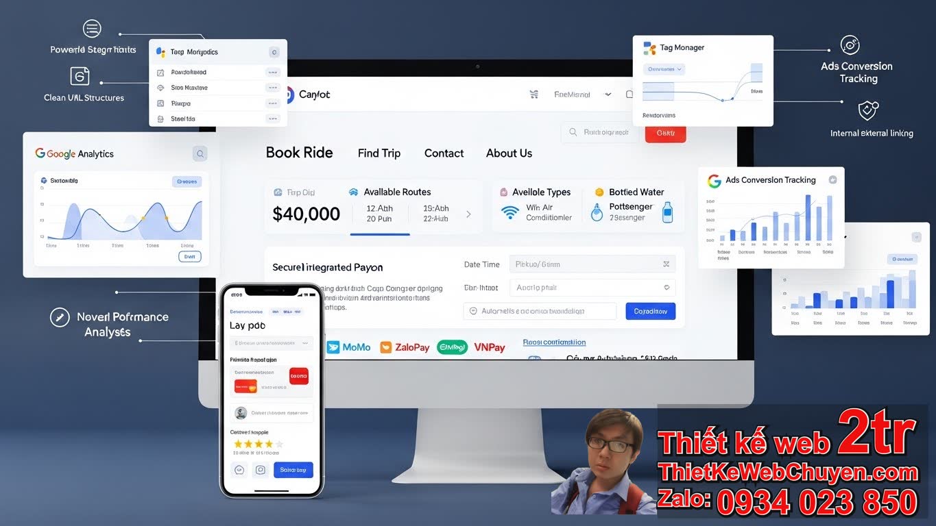 Chạy Google Ads cho dịch vụ xe ghép cần web gì để đạt hiệu quả cao nhất? Chạy Google Ads cho dịch vụ xe ghép cần web gì để đạt hiệu quả cao nhất?