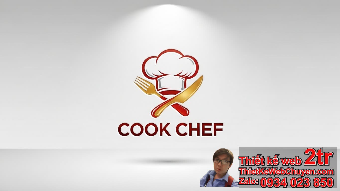 Freelancer thiết kế logo dịch vụ đầu bếp cook chef: Tại sao cần một logo chuyên
nghiệp?