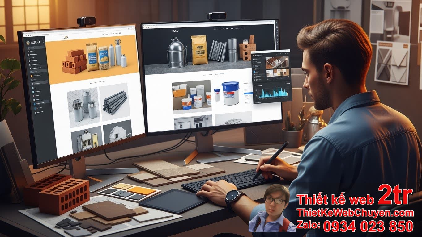 Freelancer thiết kế web bán vật liệu xây dựng VLXD là ai và tại sao cần họ?