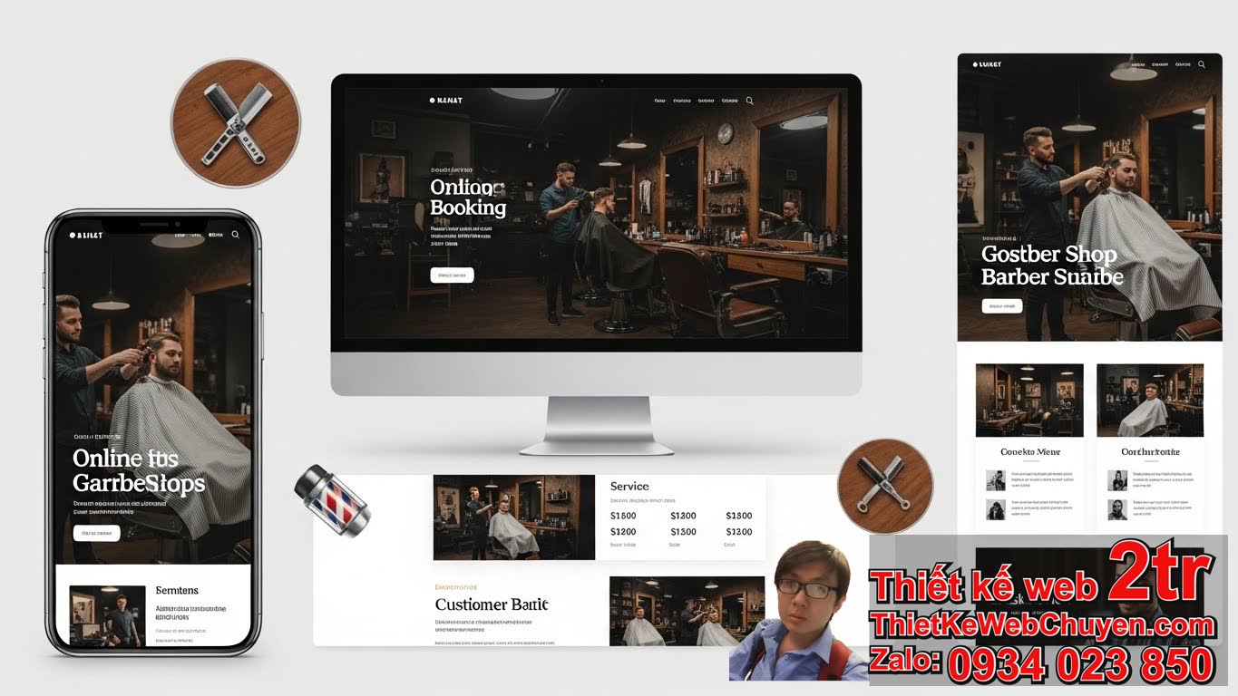Freelancer thiết kế web cắt tóc barber shop là gì và tại sao cần? Freelancer thiết kế web cắt tóc barber shop là gì và tại sao cần?