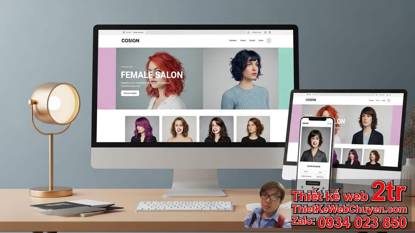 Freelancer thiết kế web tóc nữ đẹp: Tại sao lại quan trọng cho salon của bạn? Freelancer thiết kế web tóc nữ đẹp: Tại sao lại quan trọng cho salon của bạn?